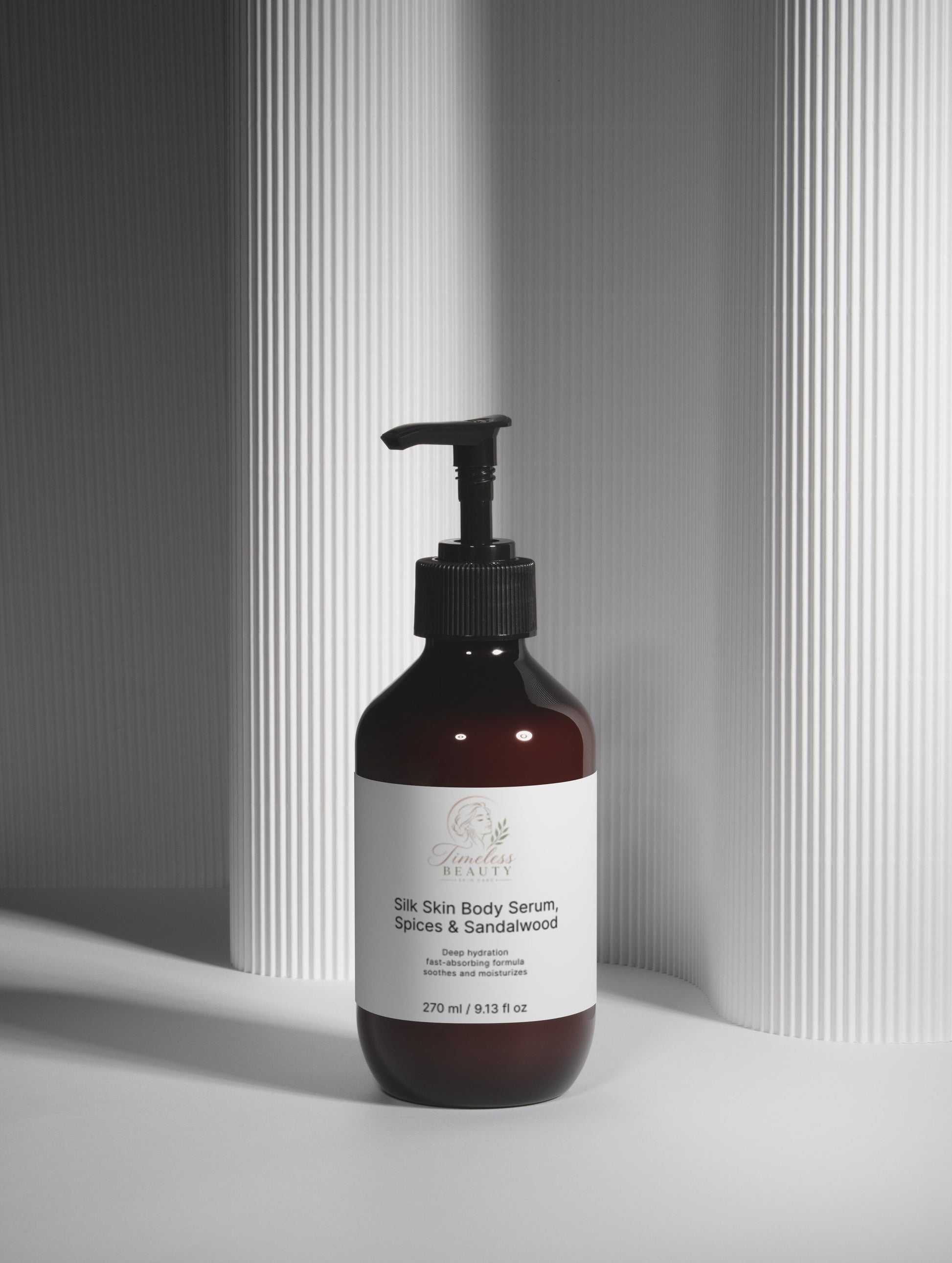 Silk Skin Body Serum, Spices & Sandalwood